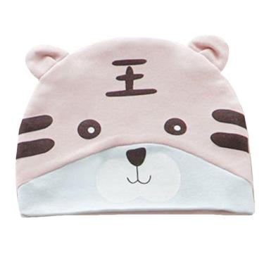 Imagem de Gorro Fantasia Para Bebê 17x14cm Urso Rosa