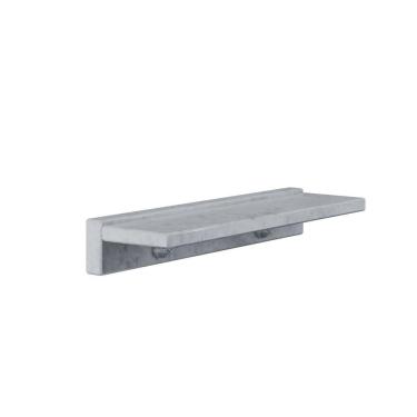 Imagem de Prateleira Porta Shampoo Slim 40cm Concreto