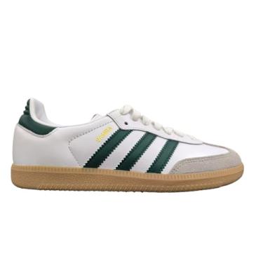 Imagem de adidas Tênis Samba OG IE3437, branco, 42 EU, Branco, 11-11.5 US