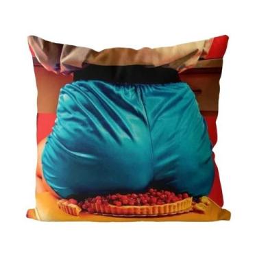 Imagem de Capa De Almofada De Linho Luxuosa Para O Natal 45x45cm, Capa Decorativ