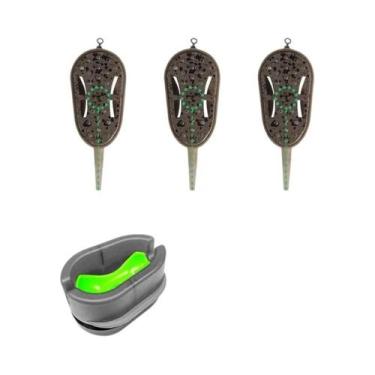 Imagem de Conjunto De Alimentadores Para Pesca De Carpa Com Liberação Rápida, Mo