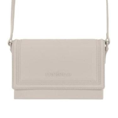 Imagem de Bolsa Feminina Crossbody Cinza Moleca 50057.1-Feminino