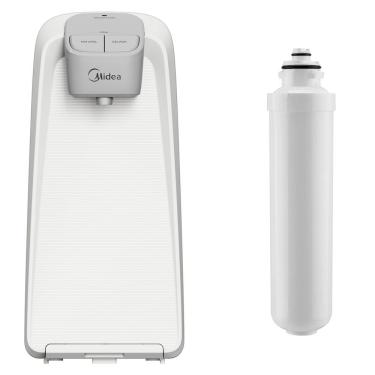 Imagem de Purificador De água Midea Slim Pure Branco Bivolt + 1 Filtro Refil Reserva Original