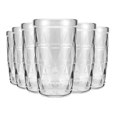 Imagem de Jogo de Copos Multiuso Zumba SM 270ml 6 Unidades - Nadir J136