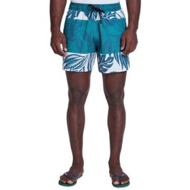 Imagem de Short Dudalina Masculino D'Água Floral Verde Escuro-Masculino