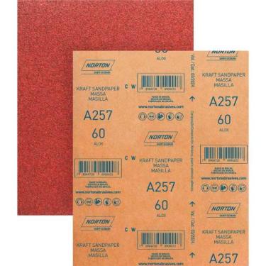 Imagem de Lixa Folha, Massa, A-257, Grão 60, Norton