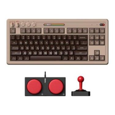 Imagem de Teclado Mecânico 8BitDo C64, Bluetooth, 2.4G, USB-C - 85HA03-Unissex