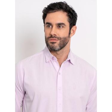 Imagem de Camisa Aleatory Lisa Stone ML Titan Lilás-Masculino