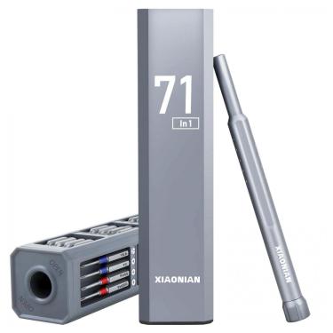 Imagem de Kit de Chaves de Fenda de Precisão Mini XIAONIAN 71 Peças 1 Manual S2/CRV 39 Bits Esten...
