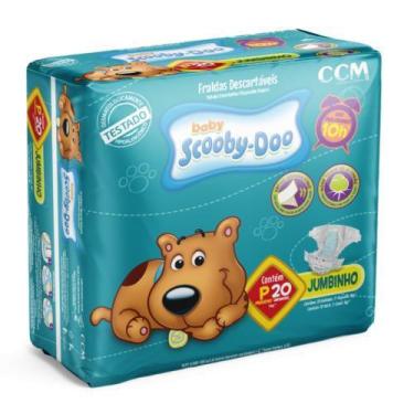 Imagem de Fralda Scooby Doo Jumbinho (A escolher), P com 20