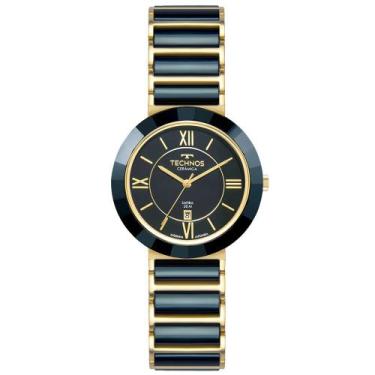 Imagem de Relógio Technos Feminino Cerâmica Dourado - 2015CE/1A