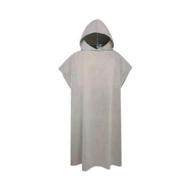 Imagem de Roupão Com Capuz De Secagem Rápida Super Absorvente Para Natação, Fitn