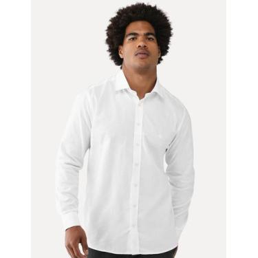 Imagem de Camisa Dudalina Masculina Slim Fitt Superfine Cotton Light Logo Lisa B