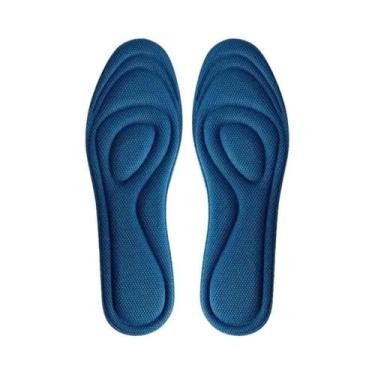 Imagem de Palmilhas Ortopédicas De Espuma De Memória 4 Peças Antibacterianas Des