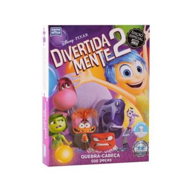 Imagem de Quebra Cabeça Brinquedo Divertidamente 2 Infantil Brinquedo 500 Peças 