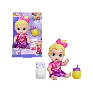 Imagem de Hora Do Refresco Loira Boneca Baby Alive - Hasbro G1447, Pequenos Gole