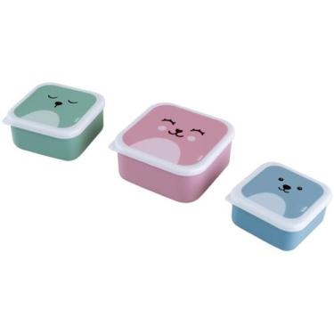Imagem de Kit 3 Pote de Papinha para Congelar Armazenar Comida Bebe - Buba, P: 2
