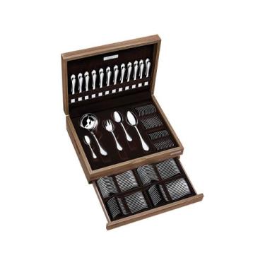 Imagem de Faqueiros Tramontina Inox 101 Peças Cannes, Prata, 101