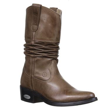 Imagem de Bota Masculina Marrom com Bico Fino Cow Way 32649