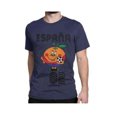 Imagem de Camiseta Masculina De Alta Qualidade Naranjito Com Gola Redonda, Espan