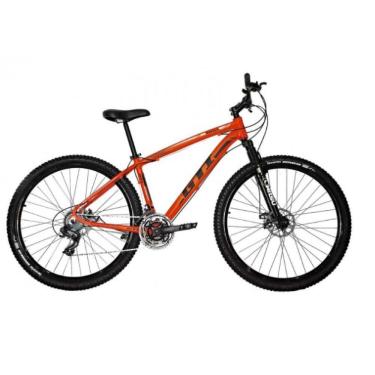 Imagem de Bicicleta Aro 29 Gti Roma Alumínio 27v Freio a Disco Mecânico Garfo com Suspensão - Lar...