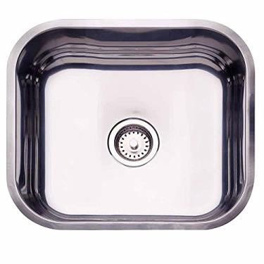 Imagem de Cuba de embutir Tramontina Lavínia 40 BL em aço inox polido 40x34 cm