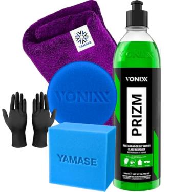Imagem de Kit produto para Limpeza Vidros Removedor de Calcificação Prizm Tira Chuva Ácida Vonixx