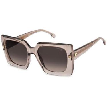 Imagem de Óculos de Sol Carrera 3072/S FWM - Marrom Crystal 55-Feminino