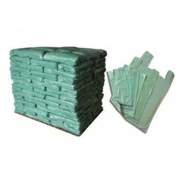 Imagem de Sacola Reciclada Reforçada 40x50 para Uso Geral Transparente com 5kg Higipack