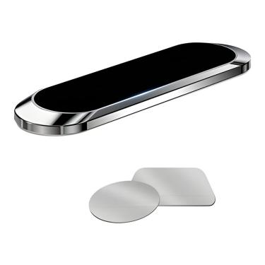 Imagem de Suporte Magnético Veicular em Painel Ímã Telefone Móvel para Carro Compatível Universal Preto Utimix