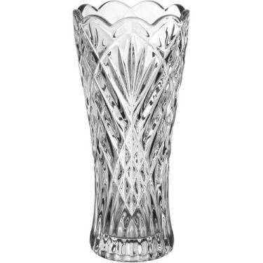 Imagem de Vaso Decorativo Enfeite Casa Floreiro Home&co Vidro 24x11x11cm Transpa