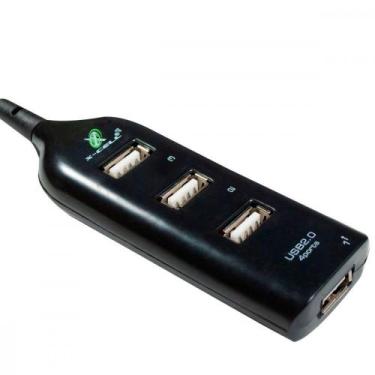 Imagem de Hub Usb Flexgold 2.0 Com 04 Portas Xc-Hub-6 - EPI
