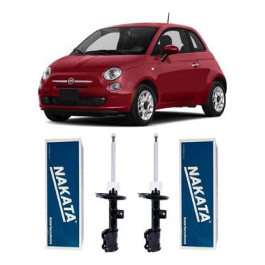 Imagem de Par Amortecedor Dianteira Fiat 500 1.4 16v 2001 A 2014 - NAKATA
