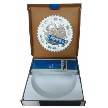 Imagem de Kit relação transmissão lander 250 xtz 250 xtz250 aço 1045 riffel - 04