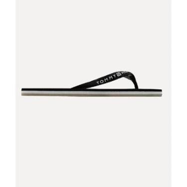 Imagem de Chinelo Tommy Hilfiger Rubber Masculino Preto e Cinza-Masculino