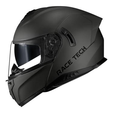 Imagem de CAPACETE RACE TECH SIGNAL MONOCOLOR TITANIUM FOSCO-Masculino
