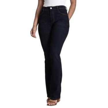 Imagem de Calça Jeans Sawary Boot Cut - 281226 - azul black 40, Azul, 40