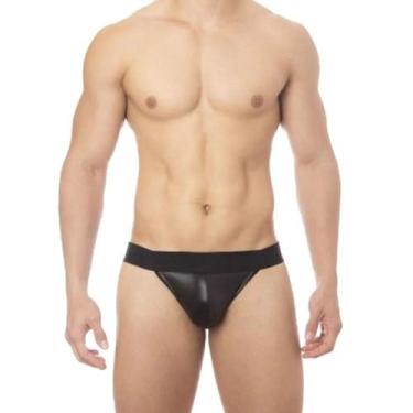 Imagem de Cueca Jockstrap em Cirre com Faixas Cruzadas no Bumbum Tamanho Unico -