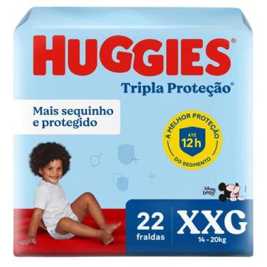 Imagem de Fralda Huggies Tripla Proteção XXG 22 Unidades