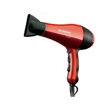 Imagem de Secador De Cabelos Infinity 2500 Sc-12 127v-vermelho/preto