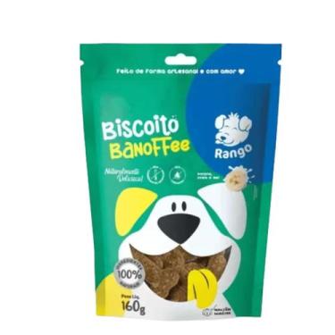 Imagem de Biscoito para caes natural sabor banoffee 160grs rango