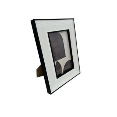 Imagem de Porta Retrato 10x15cm Resina Preto com Vidro - MART/MOAS