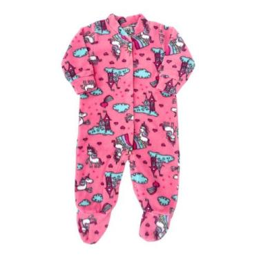 Imagem de Macacão Soft Estampado Pettenati Com Botão Bebê Inverno - Fofotinhos, 