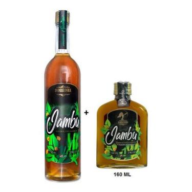 Imagem de Cachaça Indiazinha Jambu 750 Ml + Mini Garrafa De 160 Ml
