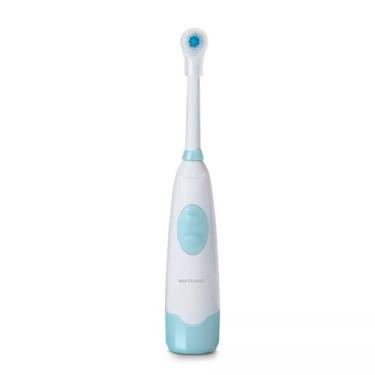 Imagem de Escova dental eletrica adlto a pilha rotacional super health HC086 - M