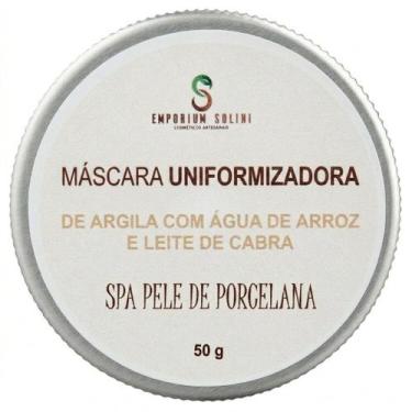 Imagem de Mascara Facial Skin Care de Argila Branca - Emporium Solini