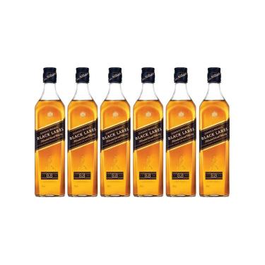 Imagem de Combo Whisky Johnnie Walker Black Label 500ml - 6 Unidades
