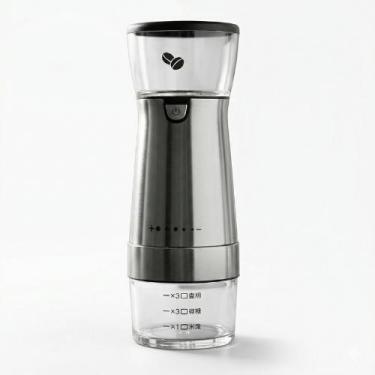 Imagem de Moedor De Café Em Grão Inox Portátil Usb Recarregável Bivolt - HIBULL,