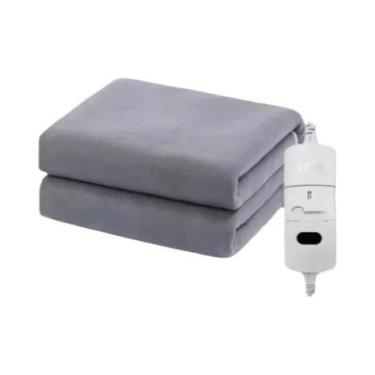 Imagem de Cobertor Elétrico Aquecido Com Termostato Automático, Aquecedor Corpor