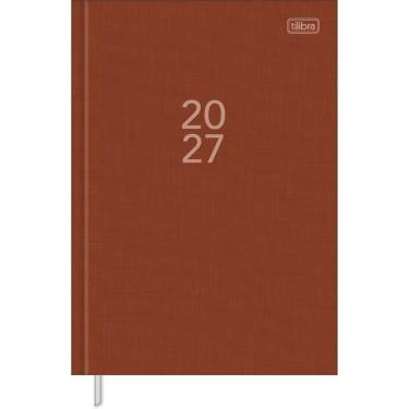 Imagem de Agenda Executiva Tilibra Milano Acabamento Costurado 13,4X19,2CM Kit com 1 Unidade Cinza